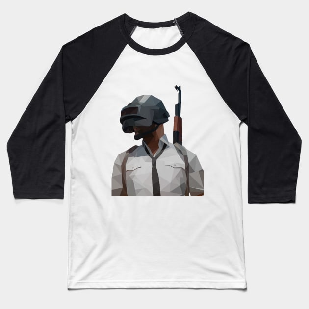 PUBG Baseball T-Shirt by Waqar